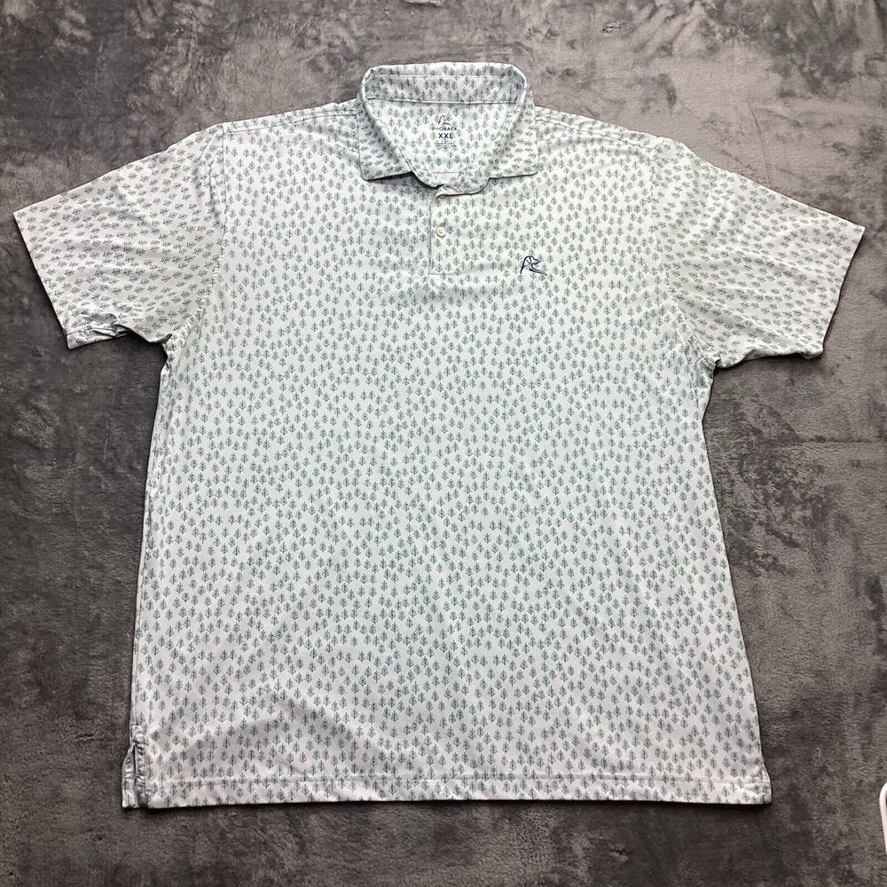 Rhoback Light Gray Patterned Polo Shirt